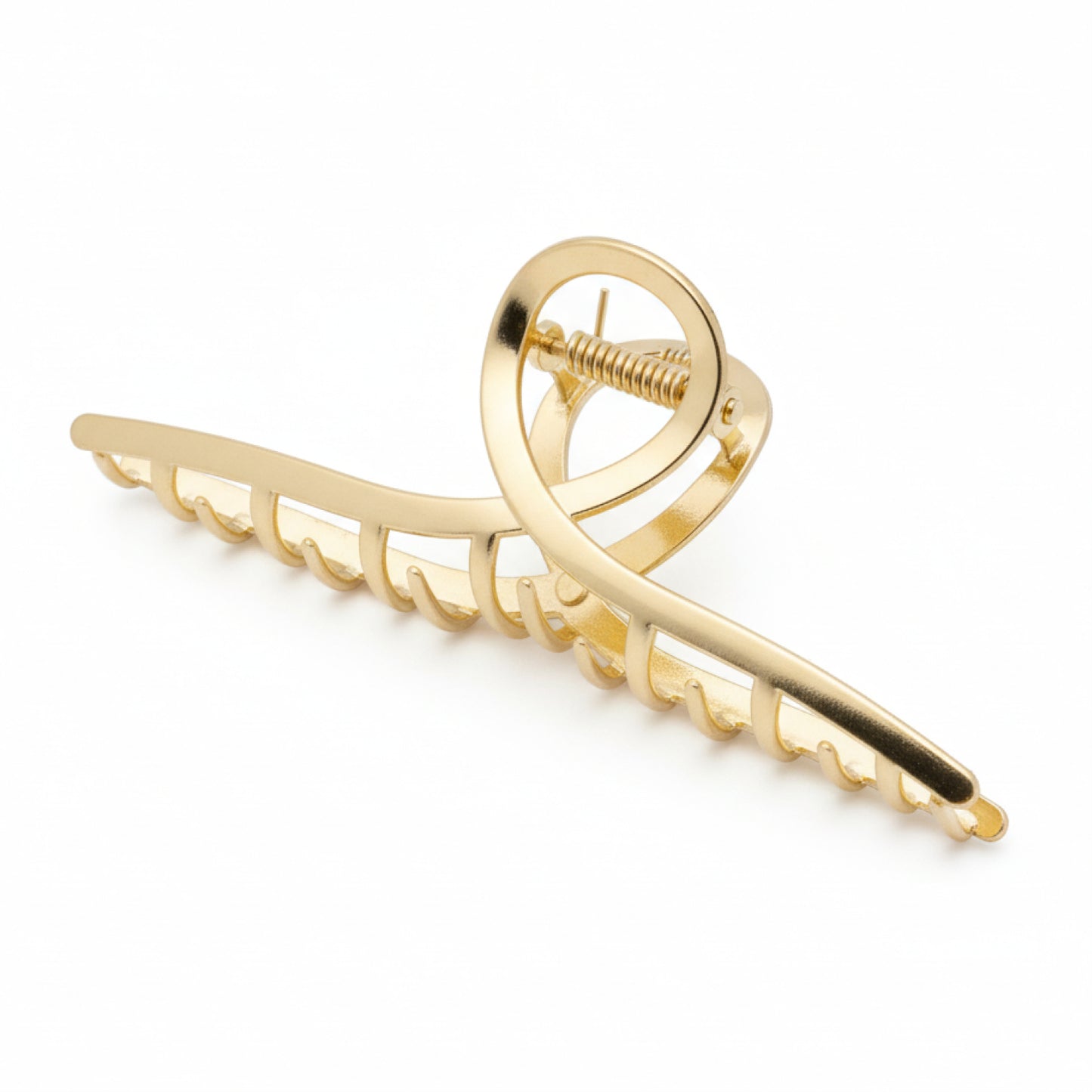 The Loop - Gilded Metal Claw Clip for Luxurious All-Day Hold - HAR1002