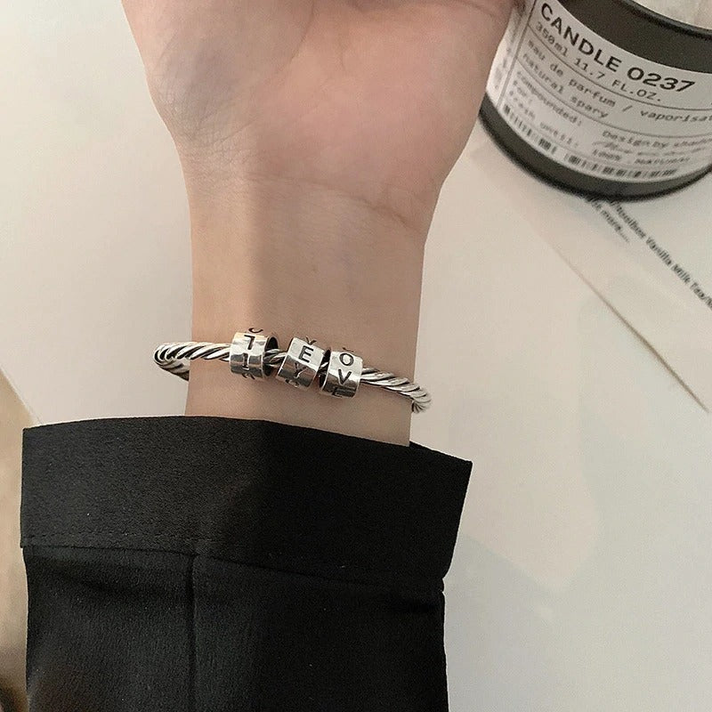 AARVO Eternal Love Charm Bangle - BNG1005