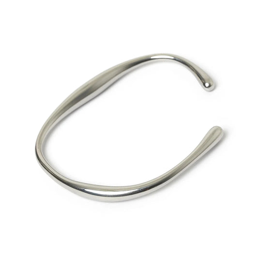 AARVO Silver Whisper Bangle- BNG1011