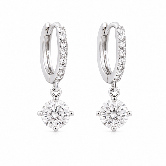 AARVO Aurora Drop Huggie Earrings - ERN1009