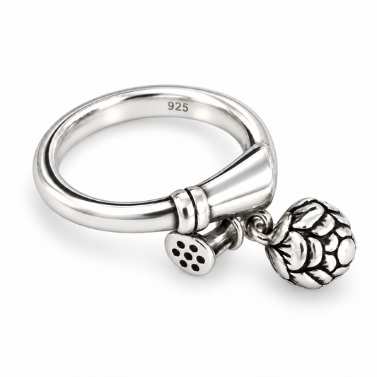 AARVO Elegant Lotus Ring - RNG1008