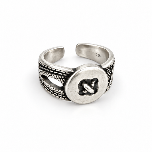 AARVO BUTTON RING  RNG1004
